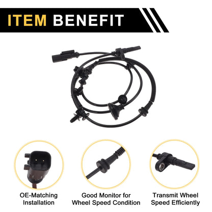 ABS Wheel Speed Sensor for Chevrolet Volt (2016-2019) Front Left Right