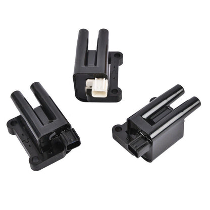 3 x Ignition Coil Pack & Lead Kit for Mitsubishi Pajero Challenger Triton (2000-2015)