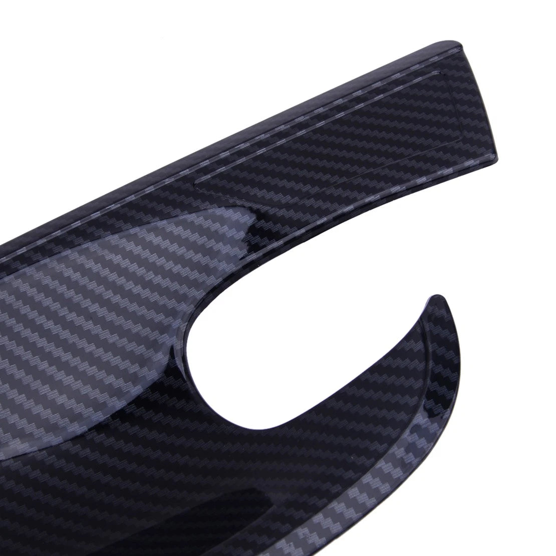 4 x Carbon Fiber ABS Exterior Door Handle Bowl Covers for Mazda 3/6 (2013-2018)