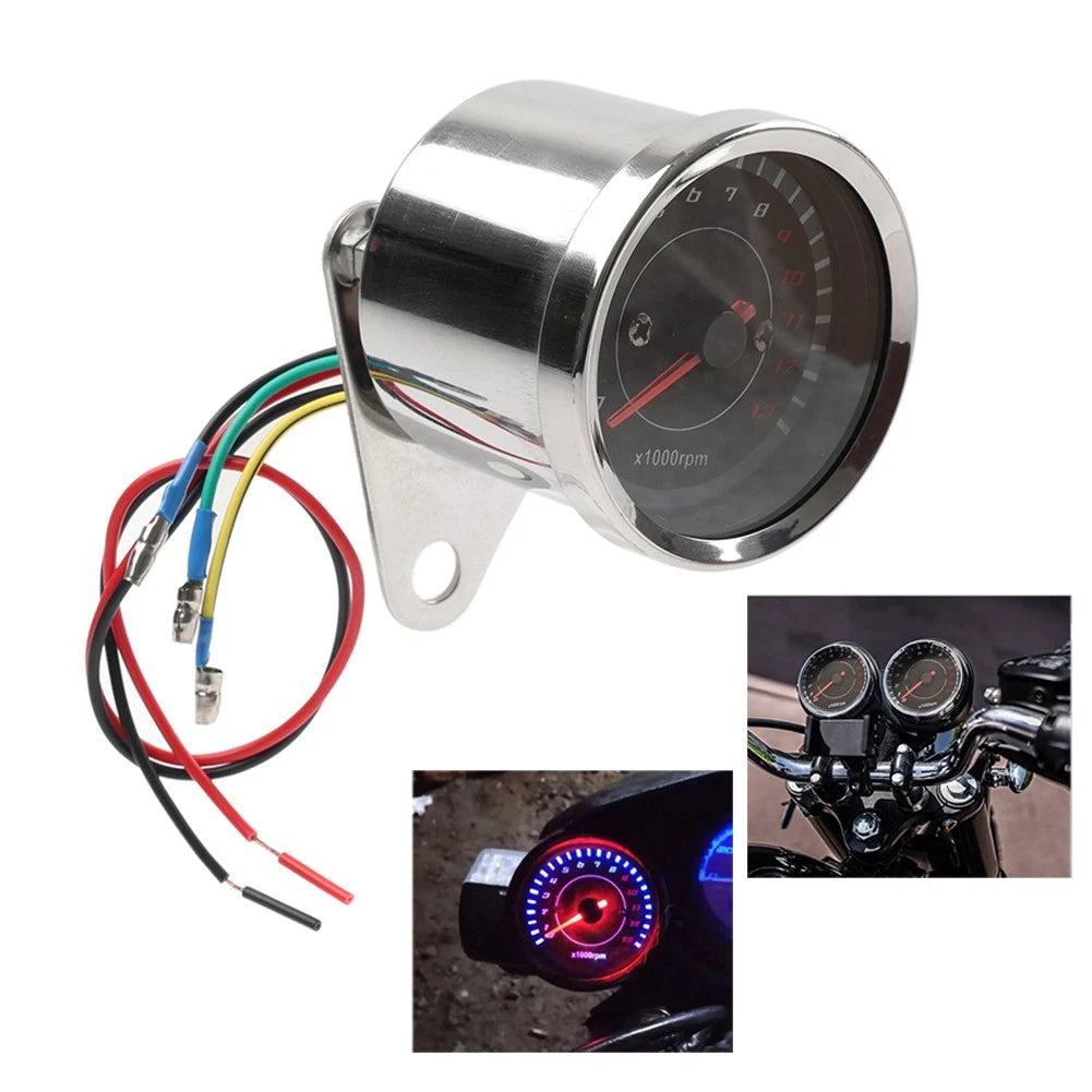 Back Light Tachometer Speedometer Gauge for Harley XL Sportster 883 1200