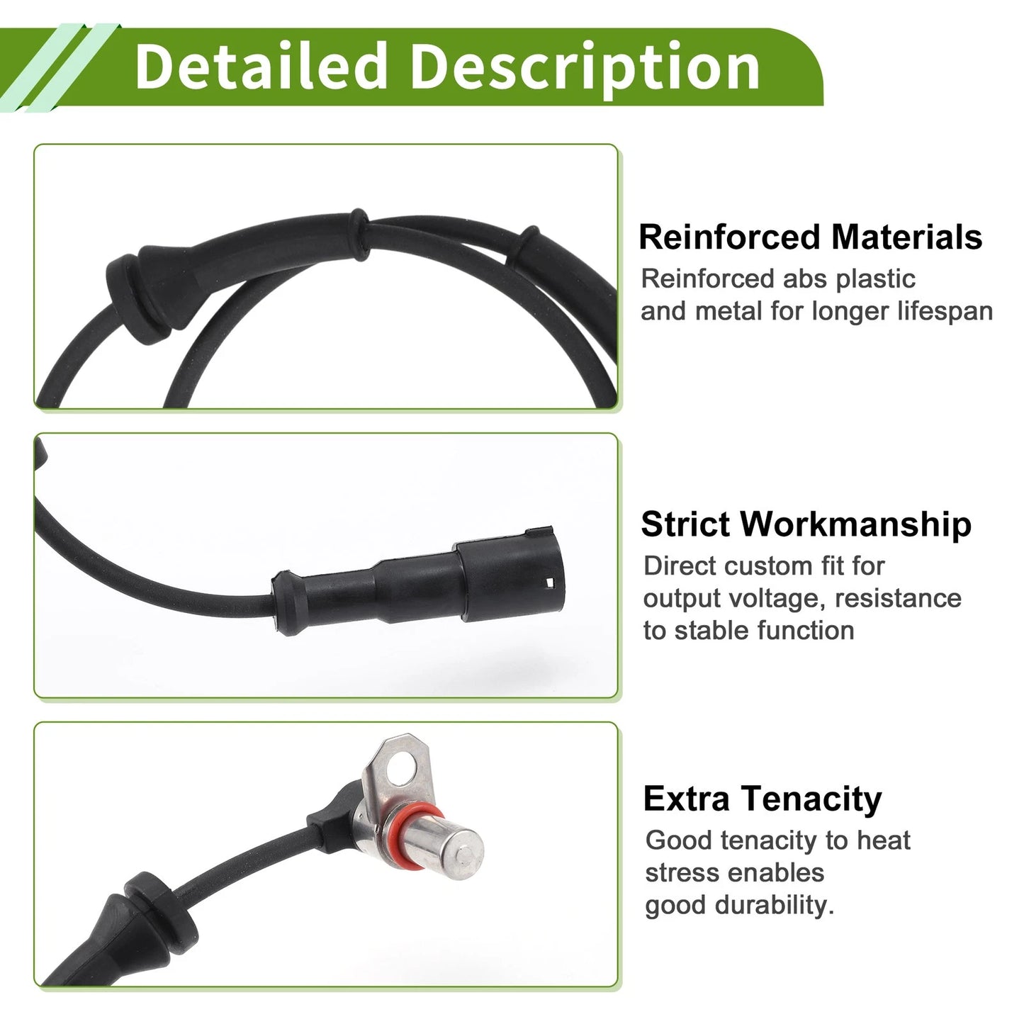 ABS Wheel Speed Sensor for Land Rover Discovery (2000-2002)