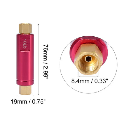 1 x 10LB Residual Valve Drum for Racing Brake Red