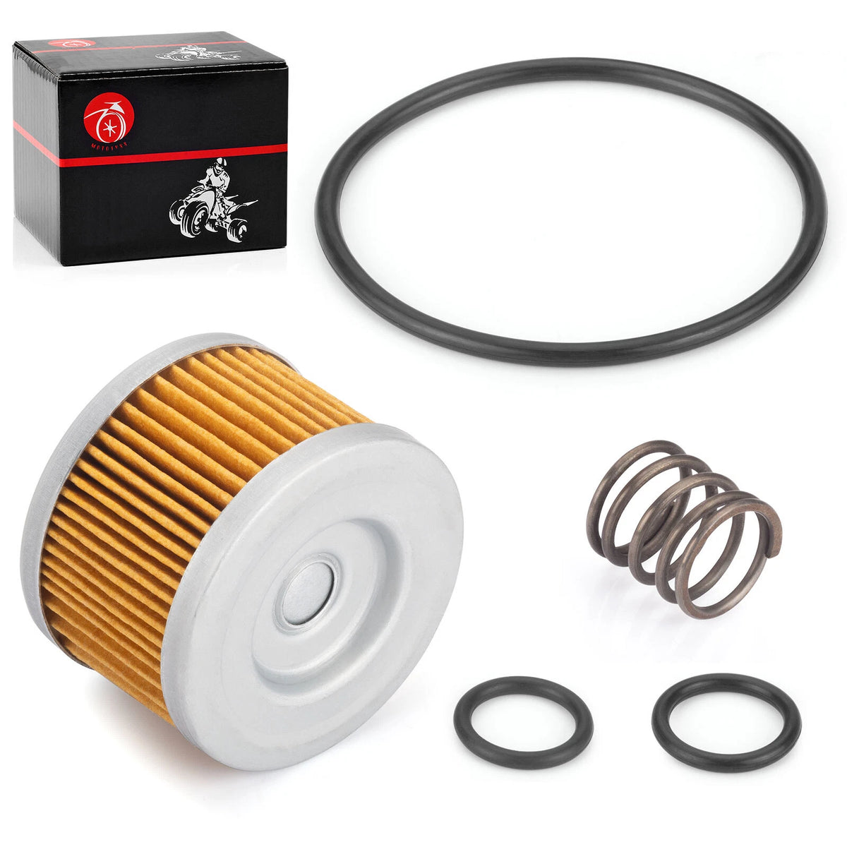 2 x Oil Filter & Spring for Honda FourTrax 300 TRX300 (1998–2000)