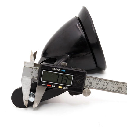 Black Fender Mirror x2 for Nissan Datsun 1300/520/521/620/120 Mini 1960-1979