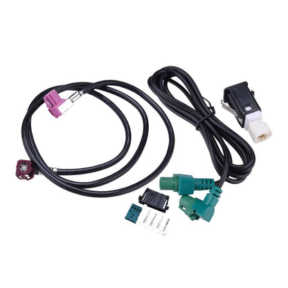 4-Core Video Cable USB Switch Socket for BMW F15 (2014-2017)
