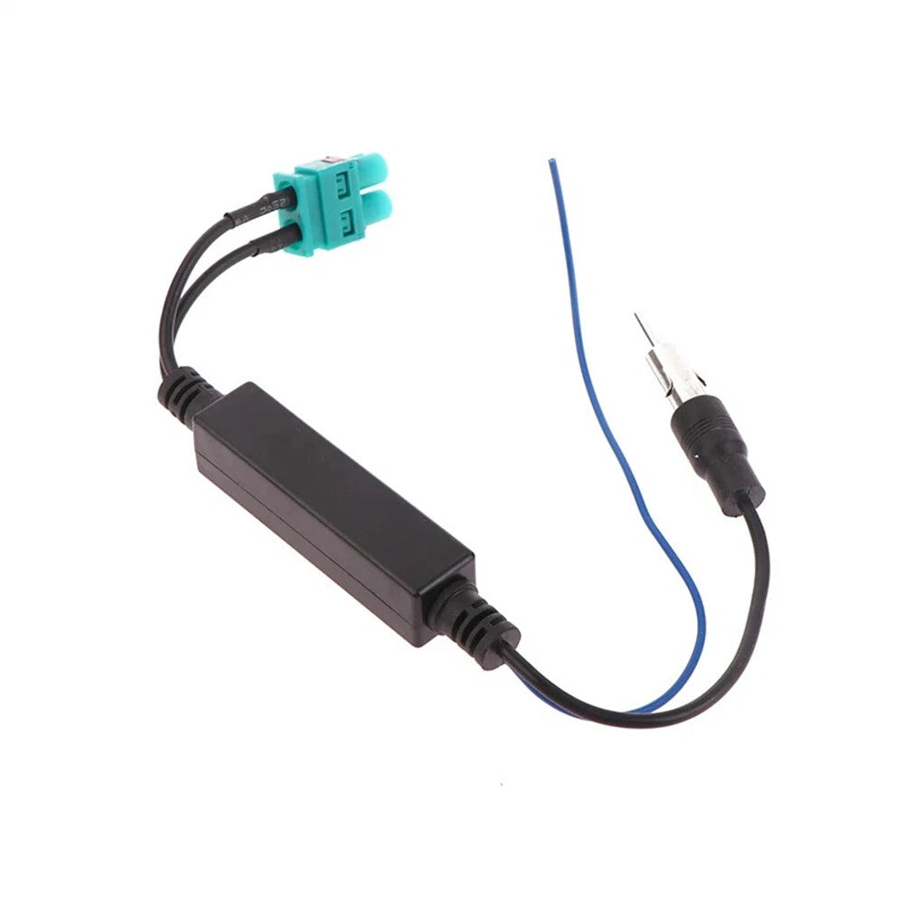 Radio Antenna Male Dual Fakra Amplifier Adapter for Diversity Antenna (N/A)