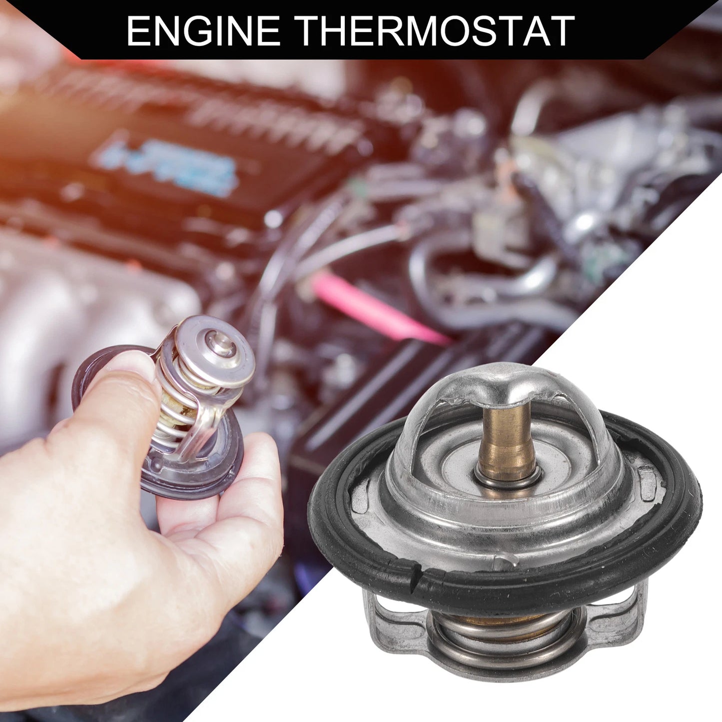 Engine Coolant Thermostat for Suzuki Cappuccino (1992-1995) 1 Pcs