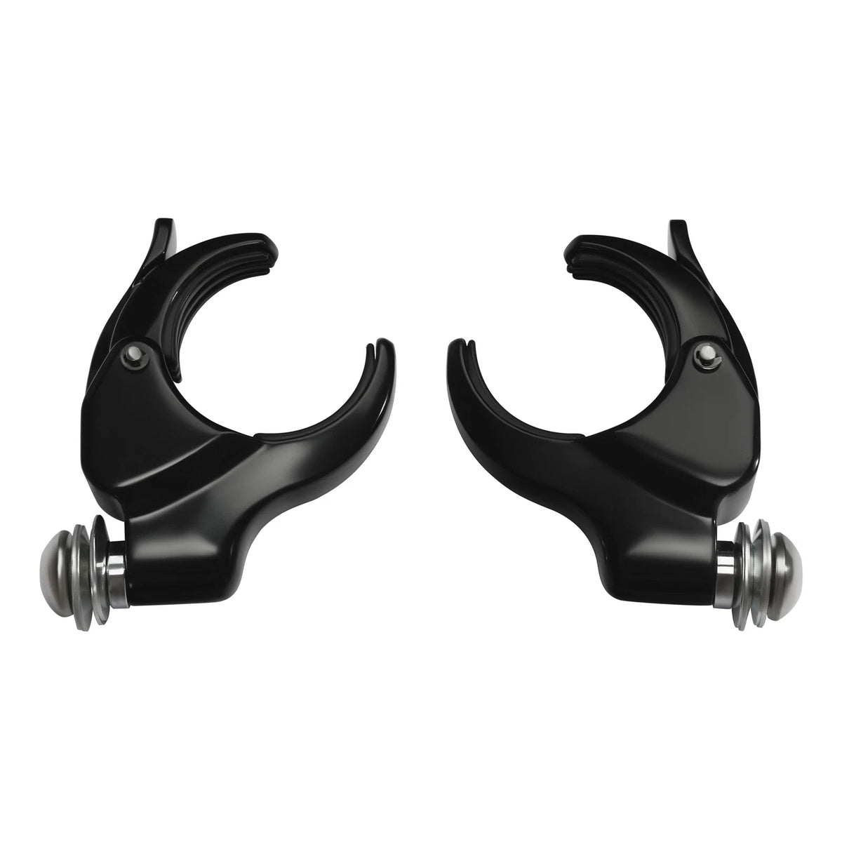 4 x 49mm Windshield Clamps for Harley Breakout FXBRS, Street Bob (2018-2024)