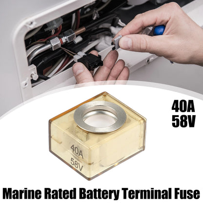 Fuse Terminal / 40A / Waterproof Marine Battery Terminal