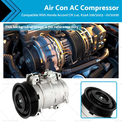 AC Compressor for Honda Accord CM 2.4L K24A (2003-2008)