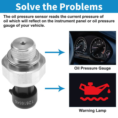 1 x Engine Oil Pressure Sensor for Buick Lacrosse (2008–2008)