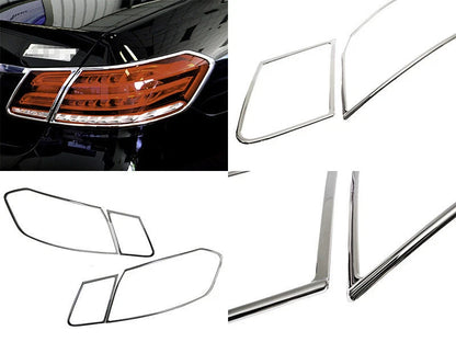 Tail Light Bezel Cover Chrome for Mercedes Benz W212 (2013-2016)