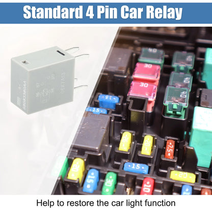 4 Pin Power Relay 68083380AA 12VDC 35A for Dodge Ram Jeep (2002-2023)