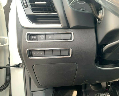 Headlight Switch Button Cover Trim for Nissan Rogue (2021-2023) 2 x ABS