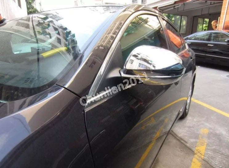 Chrome Side Mirror Covers for 2009-2012 MAZDA 2 & MAZDA 6 (2 pcs)
