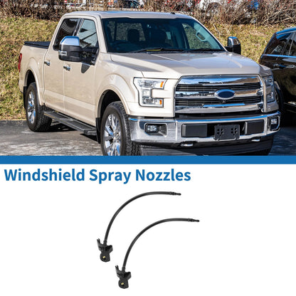 Front Windshield Washer Nozzles for Ford Mustang (2010-2014)