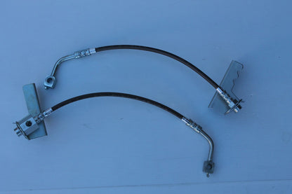 Braided Rear Brake Hose Set (2) for AU Falcon Ute & Wagon (4/00-9/02)