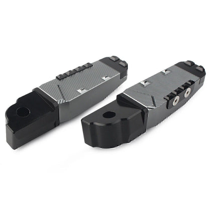 CNC Aluminum Grey Rear Passenger Foot Pegs for BMW S1000RR (2009-2023)