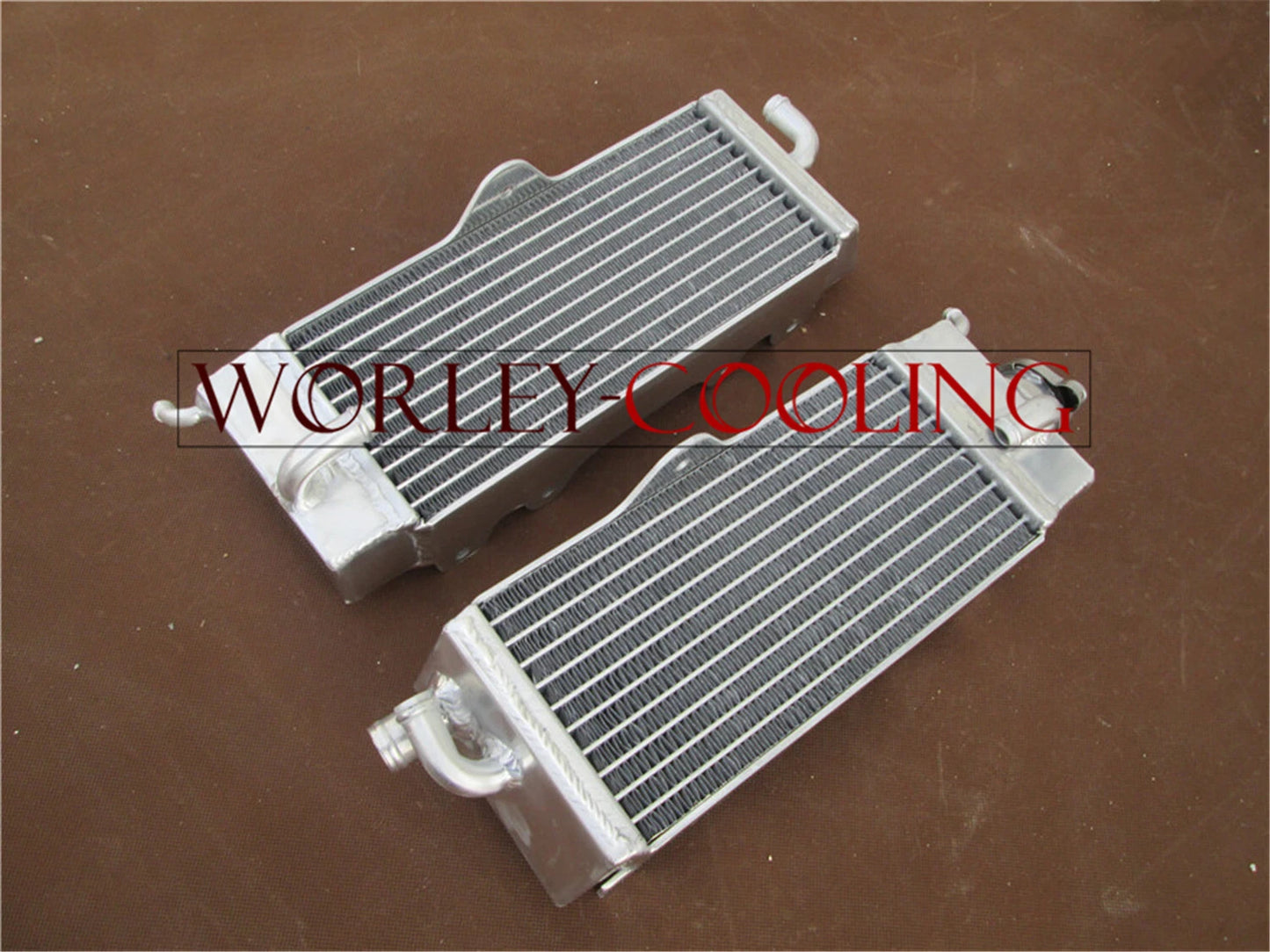 Aluminum Alloy Radiator & Yellow Hose for Yamaha YZ250 (1993-1995)