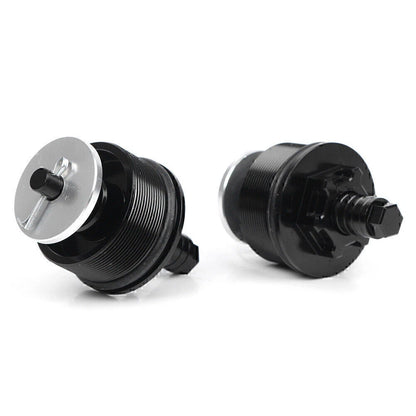 CNC Aluminum Motorcycle Preload Adjusters Fork Bolts  Black for Honda CB400
