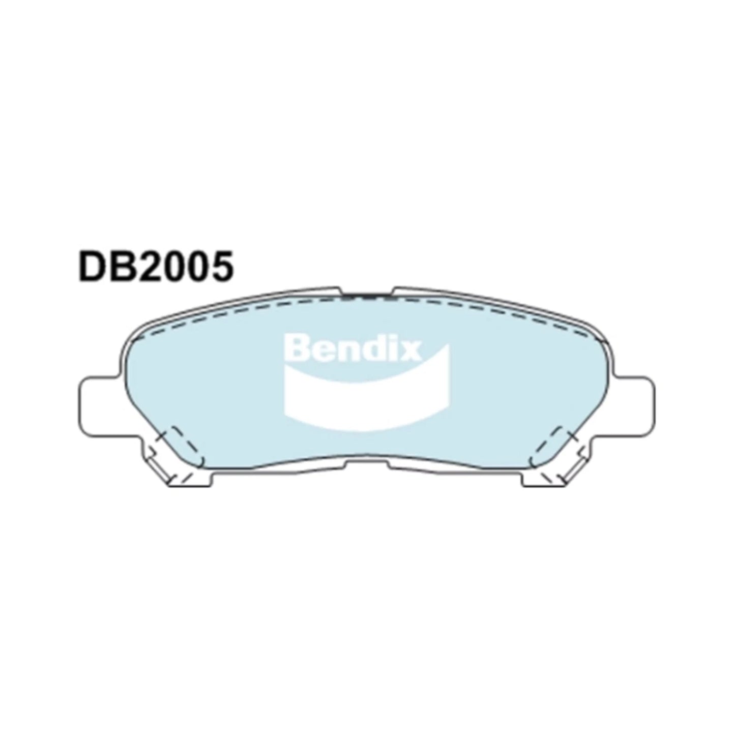 HD Rear Disc Brake Pads Set for Toyota Kluger GSU40R GSU45R 2GR-FE 07~14