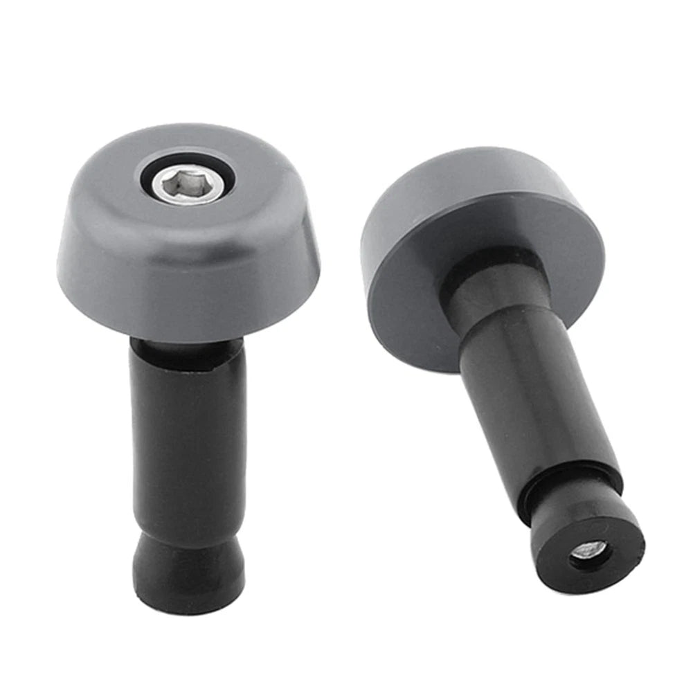 0.5in Handlebar Hand Grips & End Caps for Universal Motorcycle