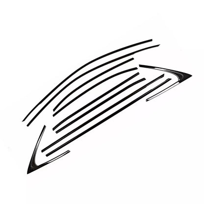 Black Window Trim Strip Cover for LEXUS IS300 (2016-2020)