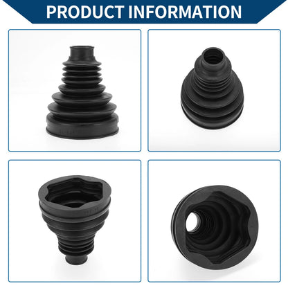 Inner CV Joint Boot Kit w/ Clamps for Land Rover Discovery Sport (2015-2023)