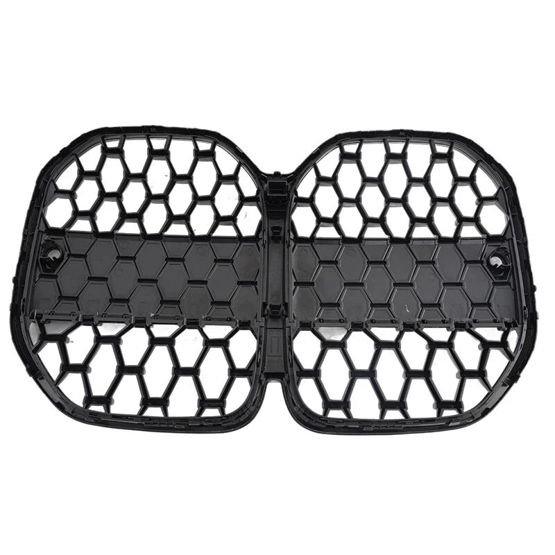 Meteor Style Front Bumper Center Kidney Grille for BMW 4 Series G22 G23 (2020-2023)