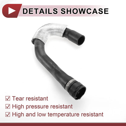 Radiator Coolant Hose for BMW 528i 3.0L L6 (2011) - Rubber Black