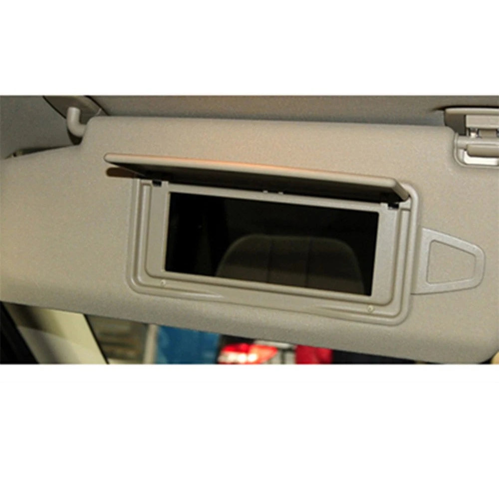 Sun Visor Mirror Frame Cover for Benz W212 E-Class W218 CLS Light Beige