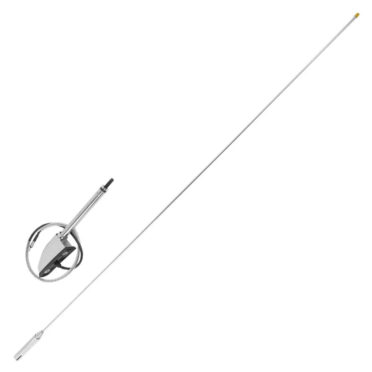 Antenna Kit Folding Mount Chrome for Honda Goldwing GL1800 (2001-2017)