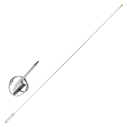 Antenna Kit Folding Mount Chrome for Honda Goldwing GL1800 (2001-2017)