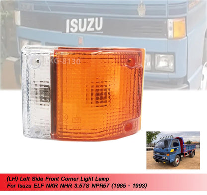 Left Corner Light Lamp 12V for Isuzu ELF NKR57 NHR NPR57 (1985-1993)