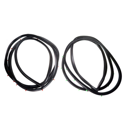 Front Door Weatherstrip x2 for Toyota Corolla KE15/KE17 Coupe 1966-1970