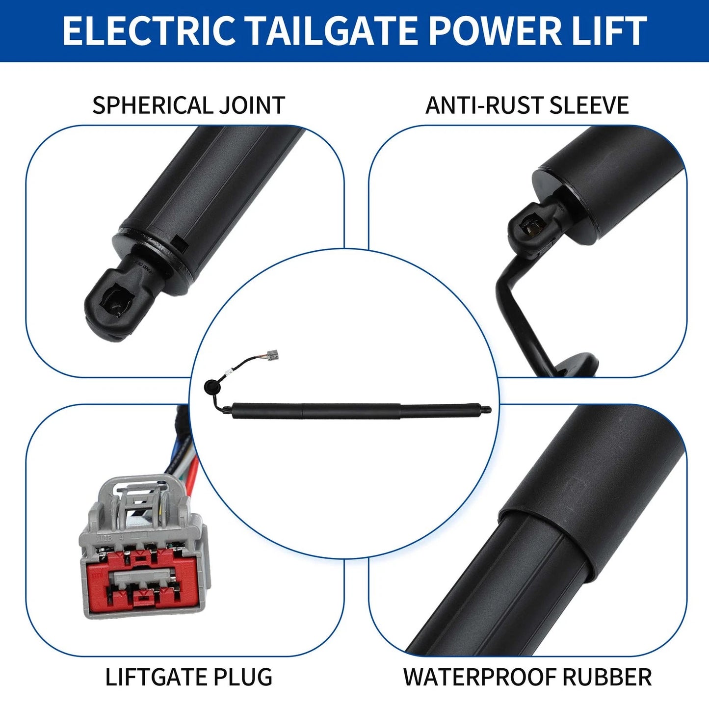 Rear LH Tailgate Lift Support for Ford Explorer (2011-2015)