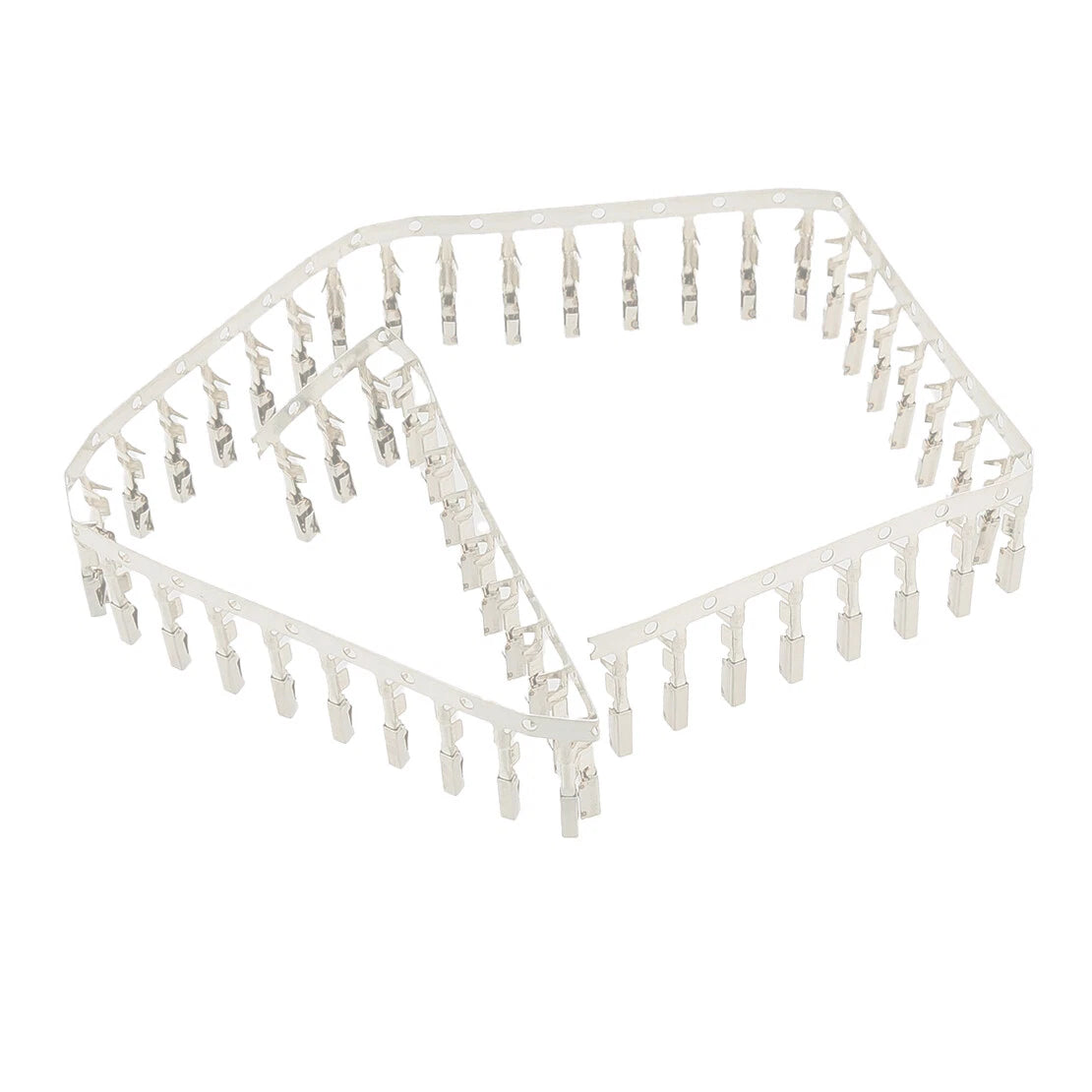 50Pcs License Plate Light Crimp Terminals  (N/A)