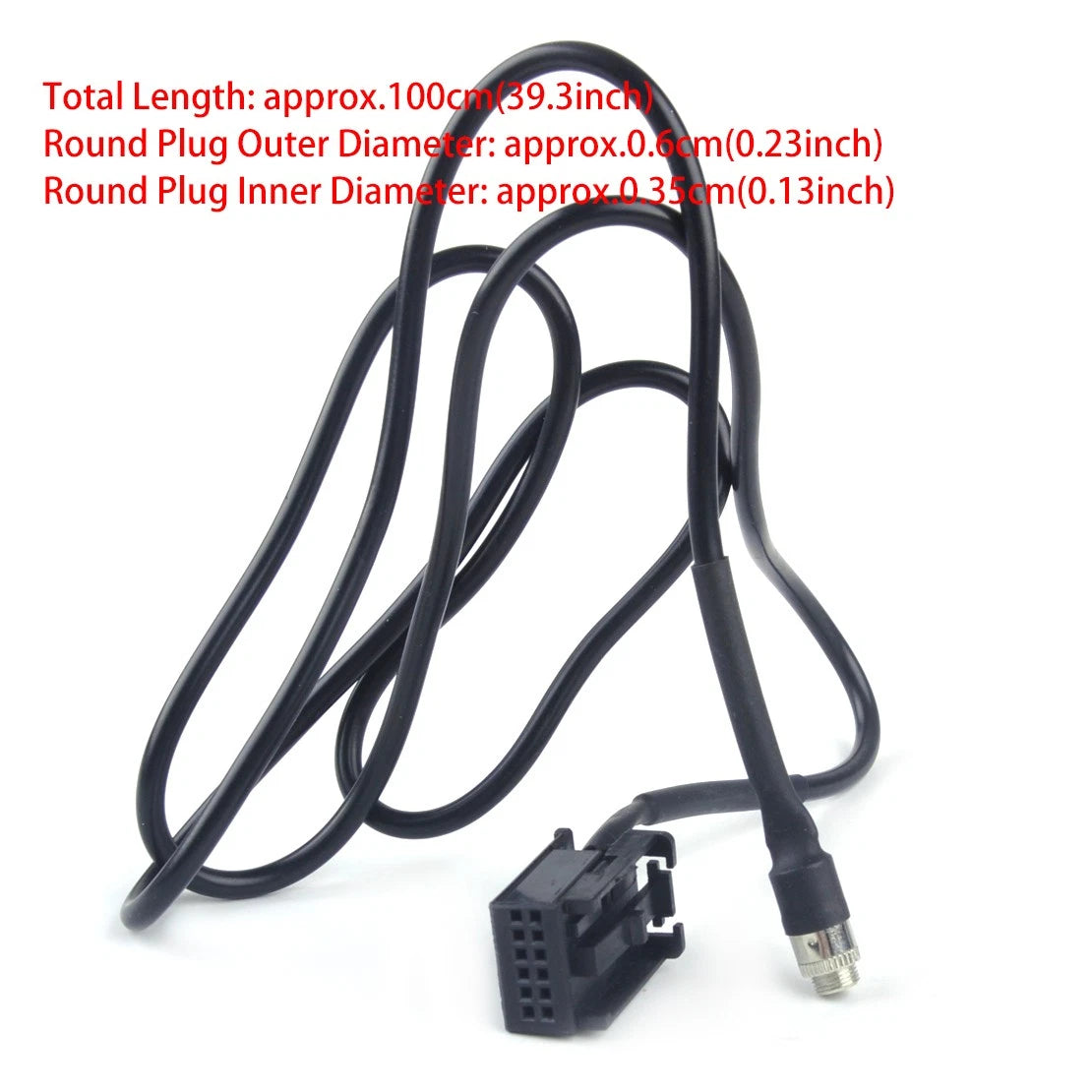 AUX-in Audio CD Interface Adapter Cable for Ford Fiesta Focus Mondeo (2008-2019)