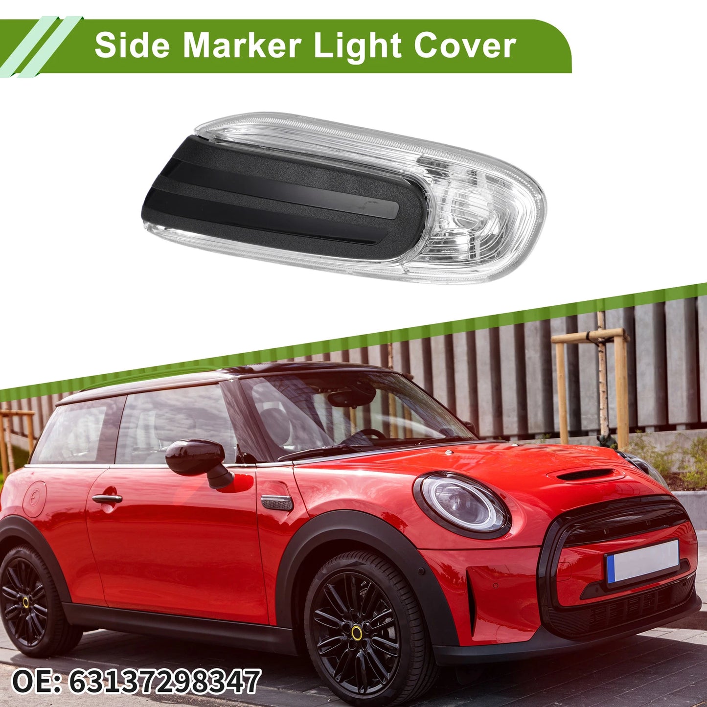 Left Side Marker Light Cover for MINI Cooper (2014-2021)