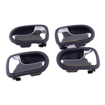 4x Interior Door Handle Set for Mazda Protege, 323, 626, Ford Liata (1990-2002)