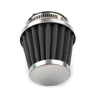 50mm Chrome Air Filter for Honda Yamaha Suzuki Motorcycle ATV Dirt Bike