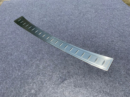 Silver Steel Rear Bumper Guard Trim for Toyota Prius (2019-2022)
