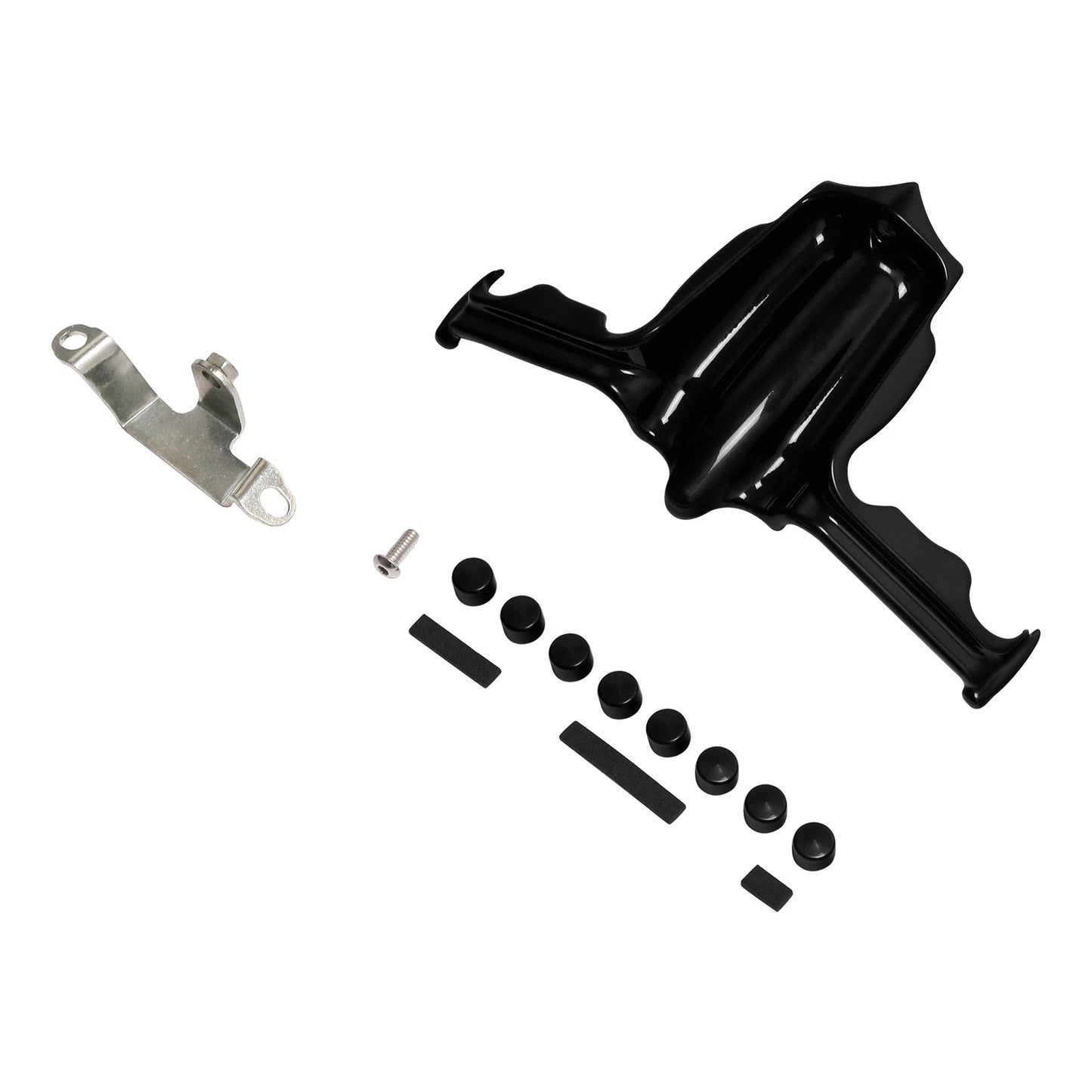 Black Tappet Block Accent for Harley Touring Dyna Fat Boy Twin Cam (1999-2017)