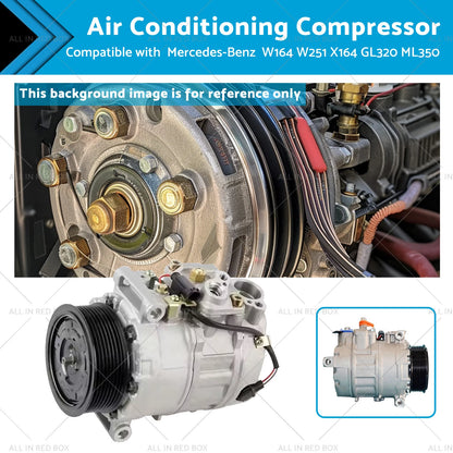 Air Conditioning Compressor for Mercedes-Benz W251 X164 GL320 W164 (2007-2012)