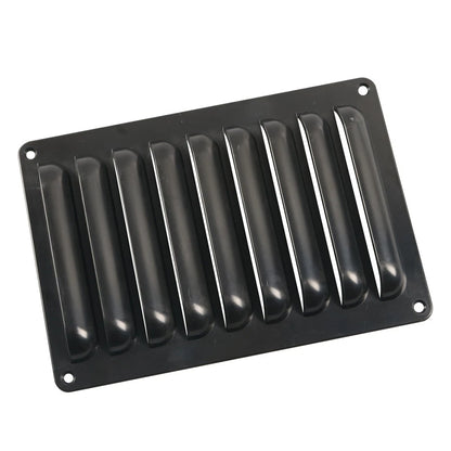 Air Vent Grill Cover for RV Bus - Black ABS Ventilation Grille Trim