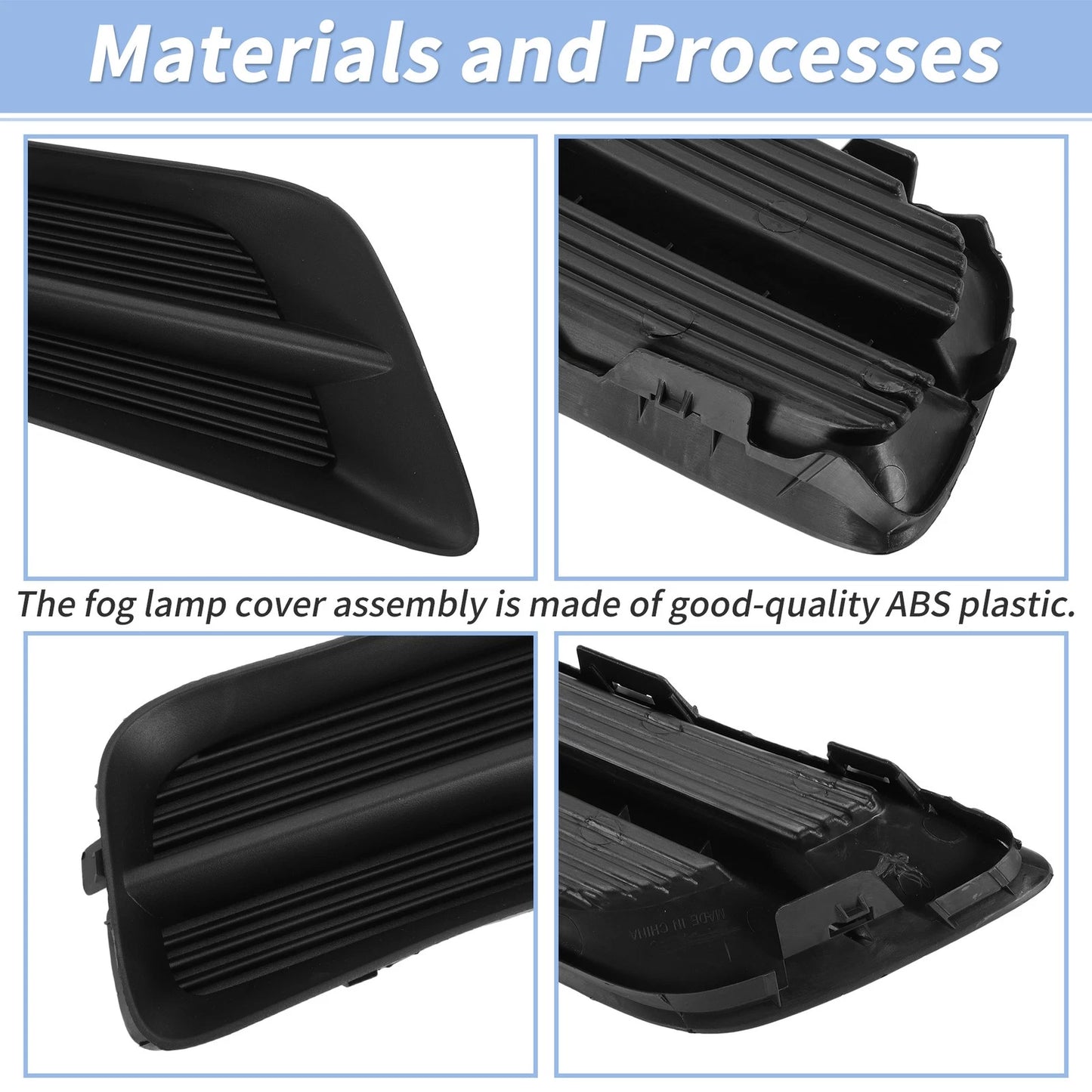 Front Bumper Fog Light Lamp Cover for Honda Accord (2013-2015)
