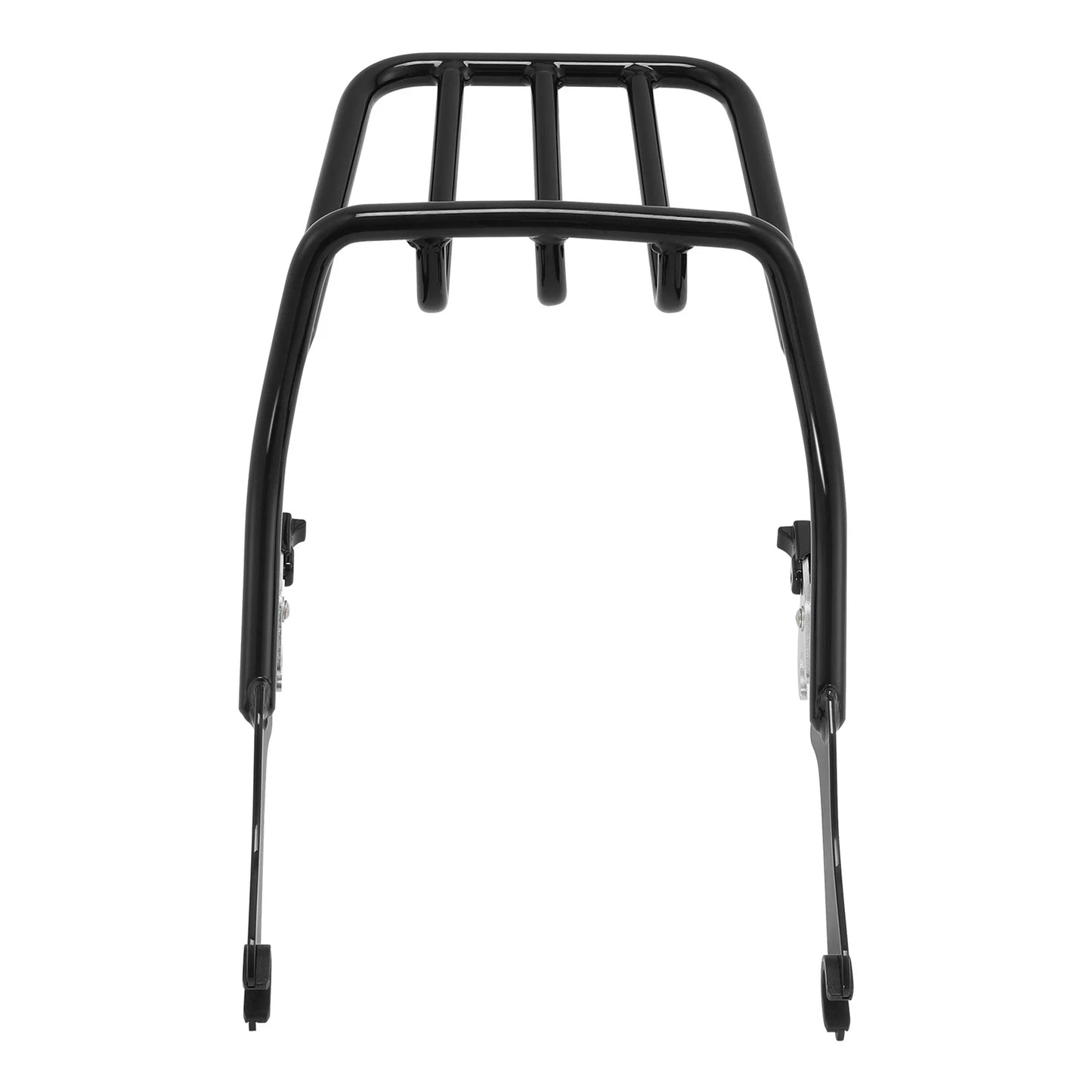 Black Two-Up Luggage Rack for Harley Sport Glide Low Rider FXLRST FLSB (18-25)