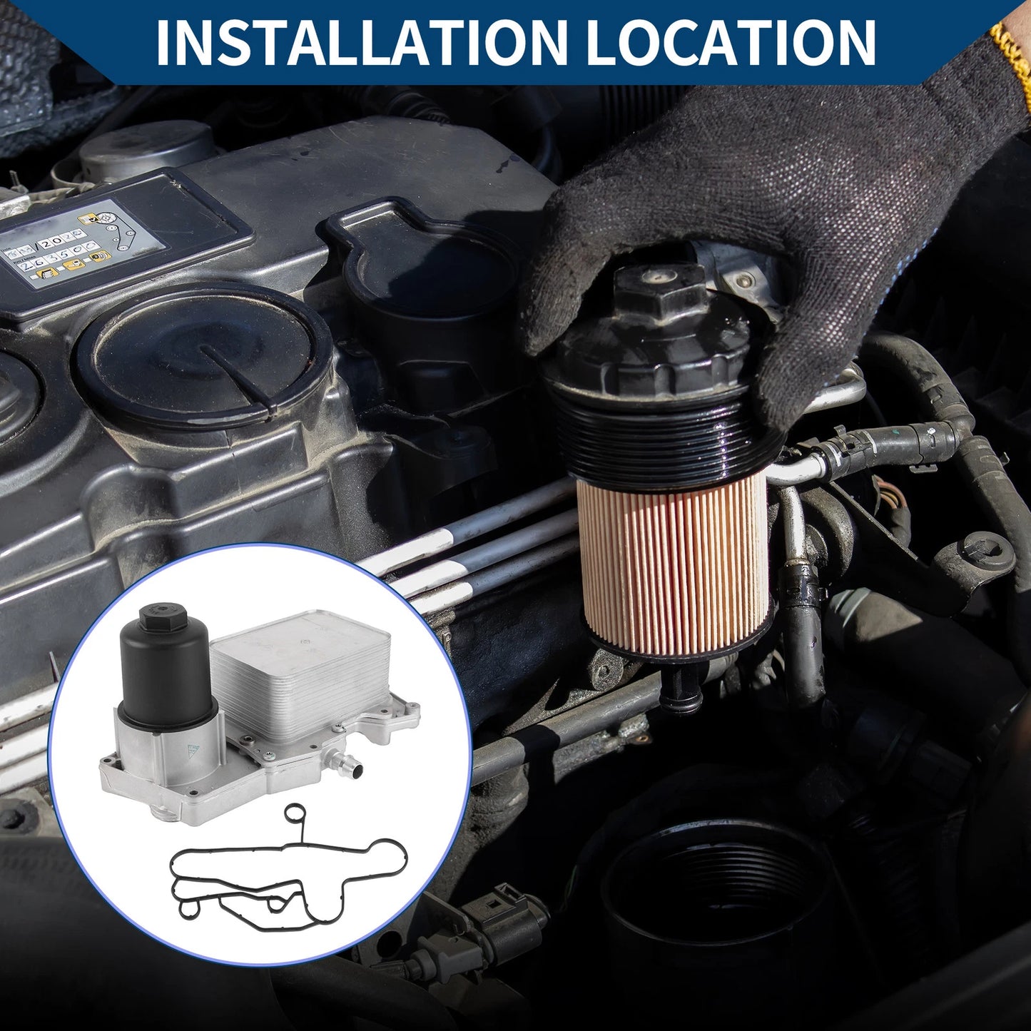 Oil Filter Housing for Land Rover Range Rover (2010-2017)