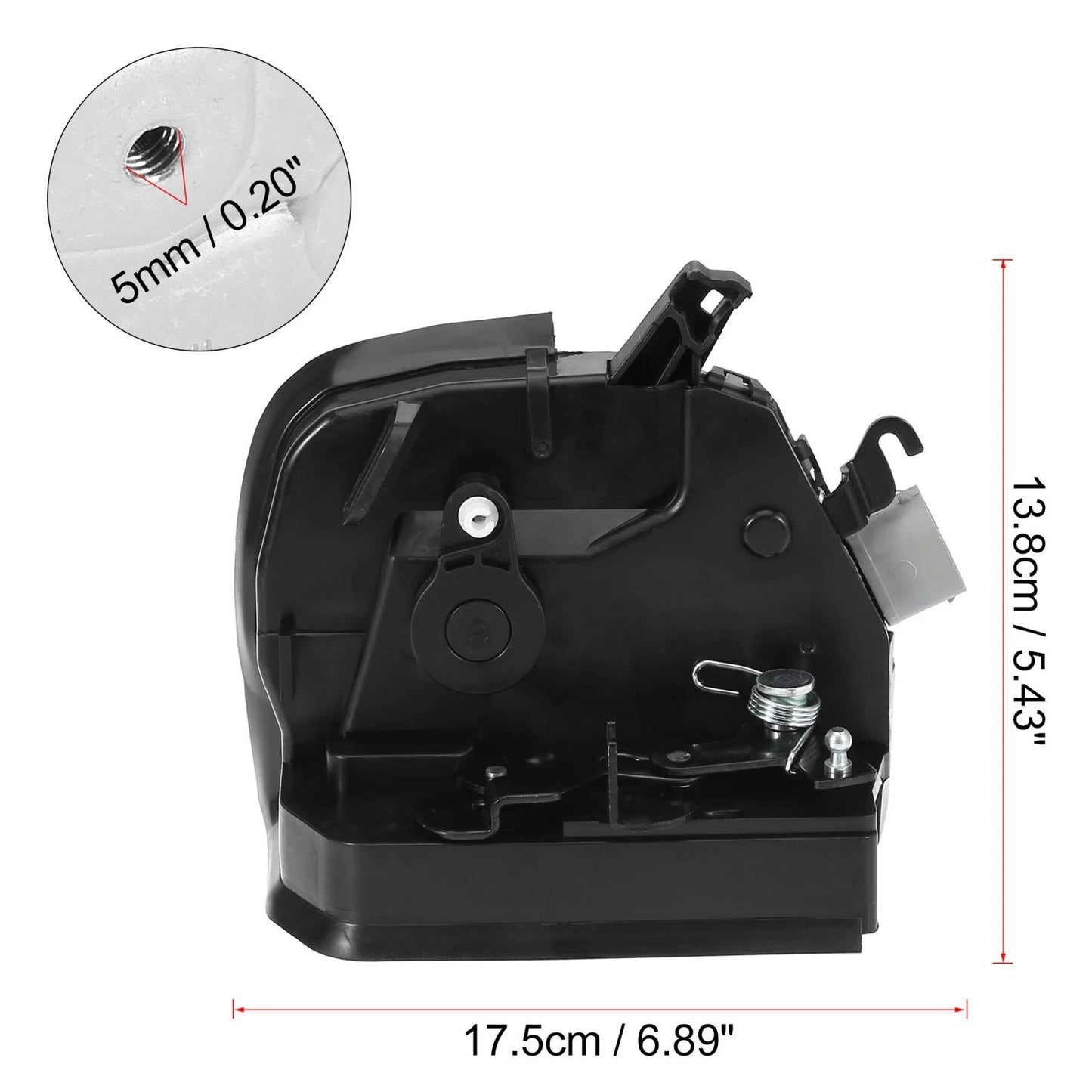 Rear Right Door Lock Actuator Latch 7 Pins for BMW X5 (2000-2006)