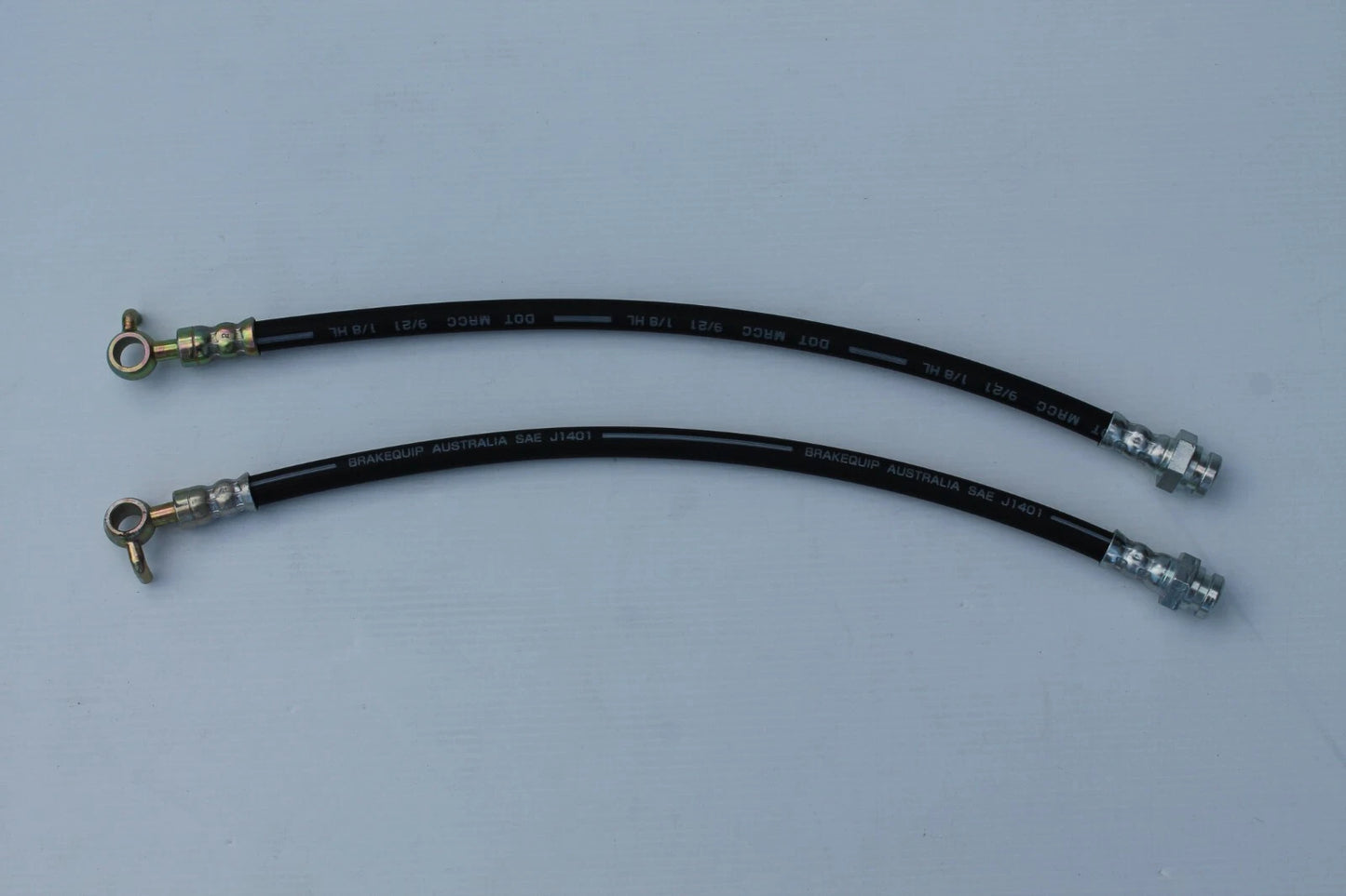 Front Brake Hose Set (2) for Mazda MX5 NB Non ABS (1998-2005)